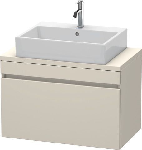 Duravit DuraStyle Konsolenwaschtischunterbau wandhängend Taupe Matt 800x478x512 mm - DS530209191