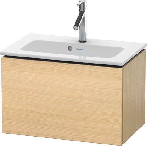 Duravit L-Cube Waschtischunterbau wandhängend Mediterrane Eiche Matt 620x391x400 mm - LC6156071710E0