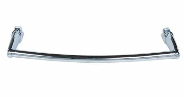 Terma Basic Handtuchhalter für Badheizkörper gebogen, chrom, L=340mm