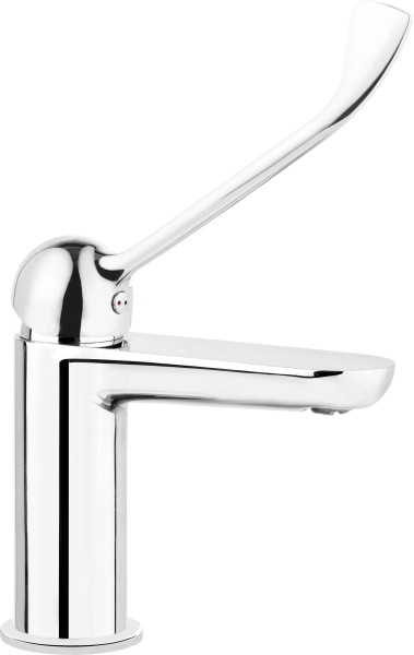 Neuesbad Serie 100 VITAL Klinik Waschtischarmatur mit Eco Luftsprudler 4,5 l/min., Oberfläche: chrom