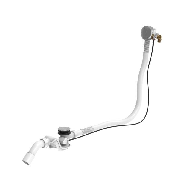 LAUFEN Ab- und Überlaufgarnitur verchromt 004 m. Wannenzulauffunktion, H2951490040001