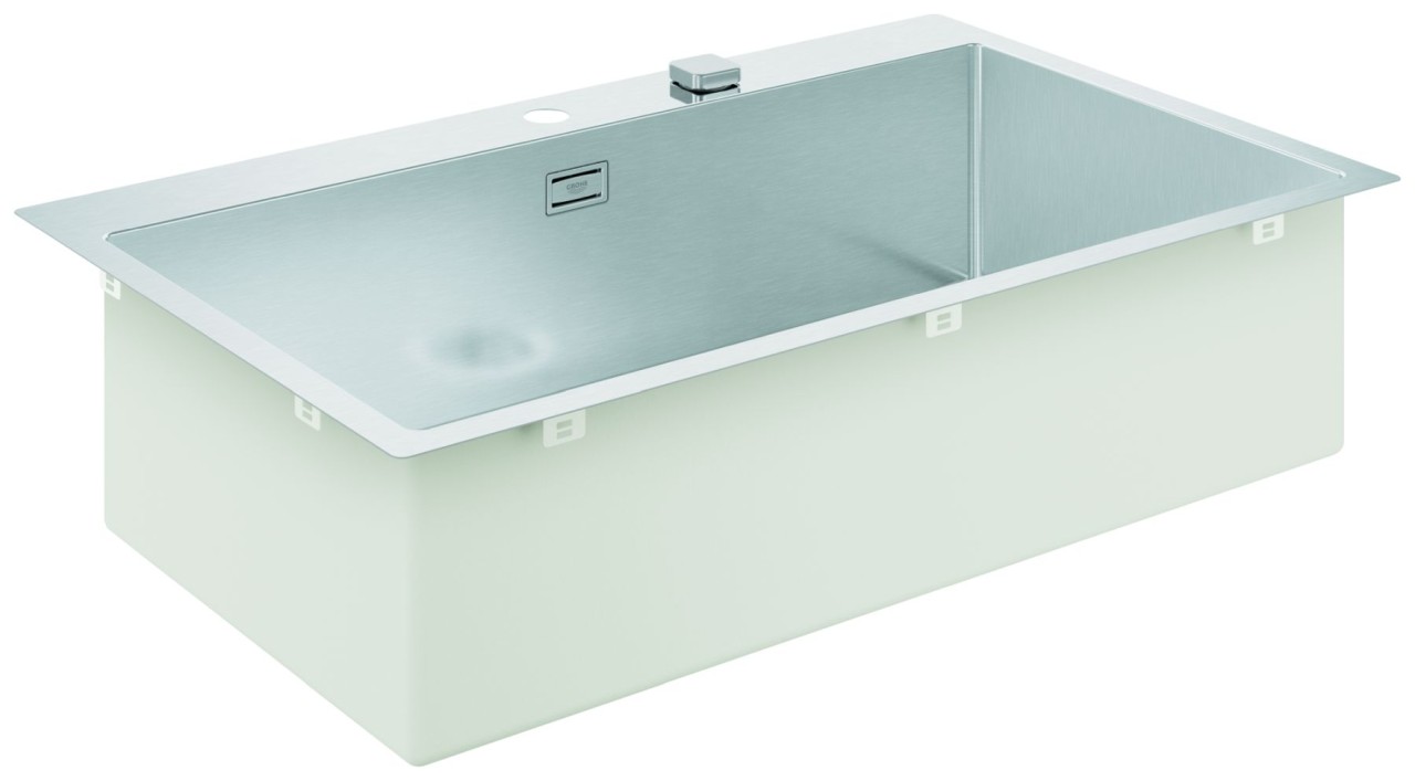 GROHE Edelstahlspüle K800 31584_1 1 Becken 846x510mm, 31584SD1 31584SD1