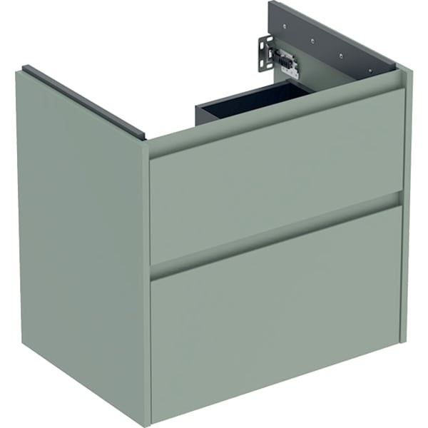 Geberit Renova Plan Unterschrank für Waschtisch, mit zwei Schubladen: 64.4x60.6x44.6cm, 504028IK1