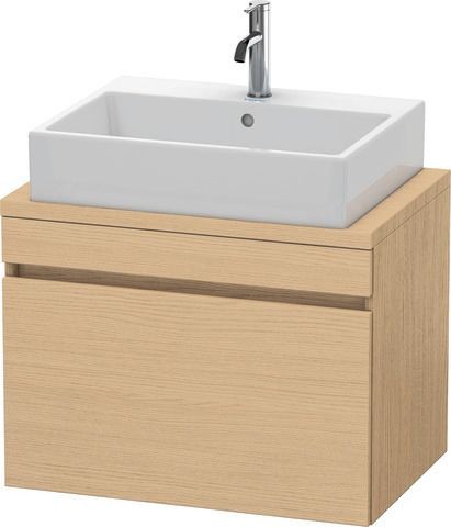 Duravit DuraStyle Konsolenwaschtischunterbau wandhängend Natur Eiche Matt 700x478x512 mm - DS5301030