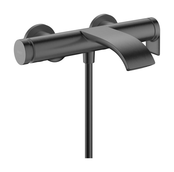 Hansgrohe Vivenis Einhebel-Wannenmischer Aufputz, Brushed Black Chrome, 75420340