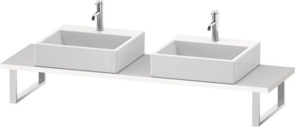 Duravit L-Cube Konsole Weiß Supermatt 800x480x30 mm - LC105C08484