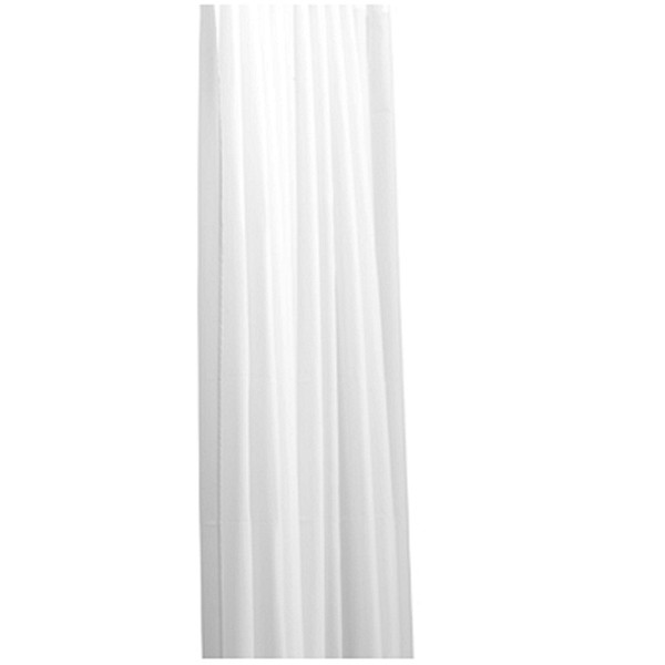 AVENARIUS Duschvorhang weiß 180 x 200 cm, Polyester, 12 Ösen, Serie free living!, antistatisch, mit