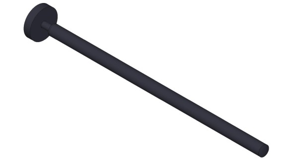 Giese Handtuchhalter 1tlg. Starr schwarz matt, 28050-14