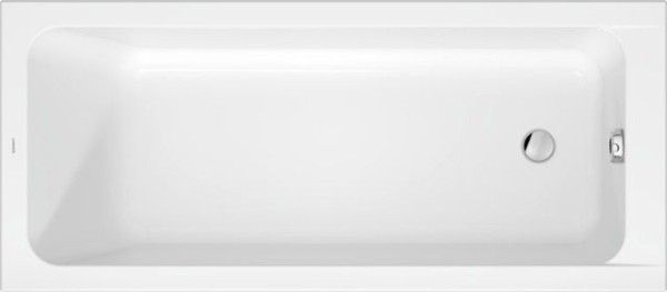 Duravit D-Code Badewanne, 1600x700mm, Innentief. 450