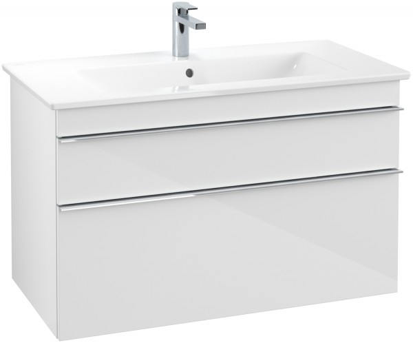 Villeroy & Boch Waschtischunterschrank Venticello A92601DH, B:953, H:590, T:502mm, Glossy White