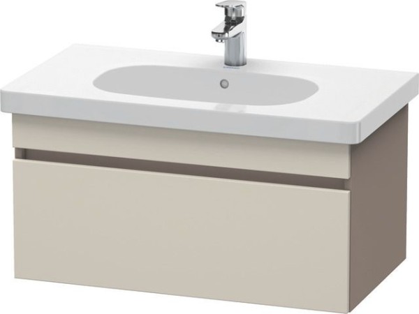 Duravit DuraStyle Waschtischunterbau wandhängend Taupe & Basalt Matt 800x453x398 mm - DS638409143