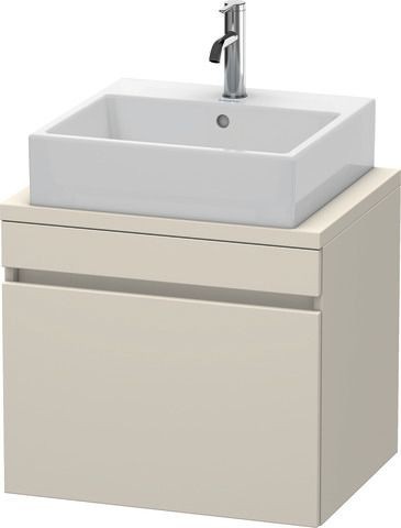 Duravit DuraStyle Konsolenwaschtischunterbau wandhängend Taupe Matt 600x478x512 mm - DS530009191