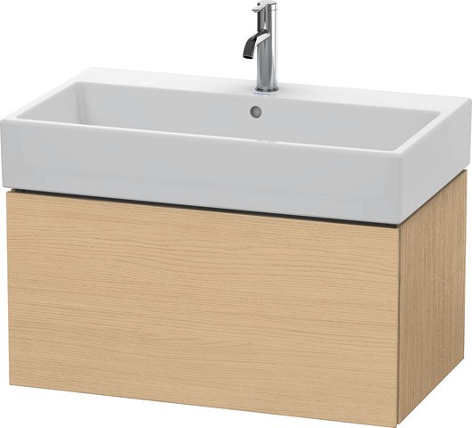 Duravit L-Cube Waschtischunterbau wandhängend Natur Eiche Matt 784x459x394 mm - LC617703030