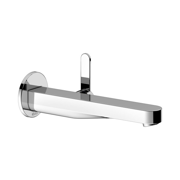 Keuco IXMO Flat Unterputz-Einhebel-Waschtischmischer, rund, Ausladung: 225 mm, chrom