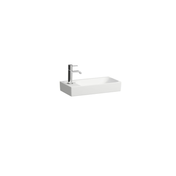 LAUFEN Handwaschbecken MEDA 235x460x115 asym. 1.Hl. o.Ül. Becken re weiß matt, H8151147571131