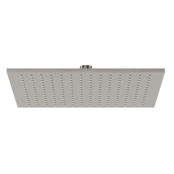 Herzbach LIVING SPA Slim-Regenbrause 300x300mm Black Steel, 11.600300.2.40