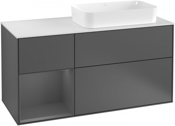 Villeroy & Boch Waschtischunterschrank Finion F27 1200x603x501mm WT rechts, F271GKGK