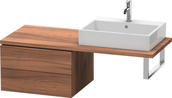 Duravit L-Cube Unterschrank für Konsole Nussbaum Matt 620x547x400 mm - LC583807979