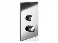 Schell Wandeinbau-Dusche Schell Wandeinbau-Dusche LINUS D-SC-T Selbstschluss-Thermostat chrom