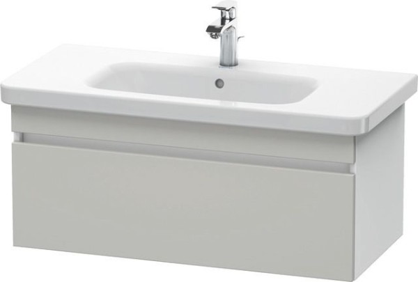 Duravit DuraStyle Waschtischunterbau wandhängend Betongrau & Weiß Matt 930x448x398 mm - DS638200718