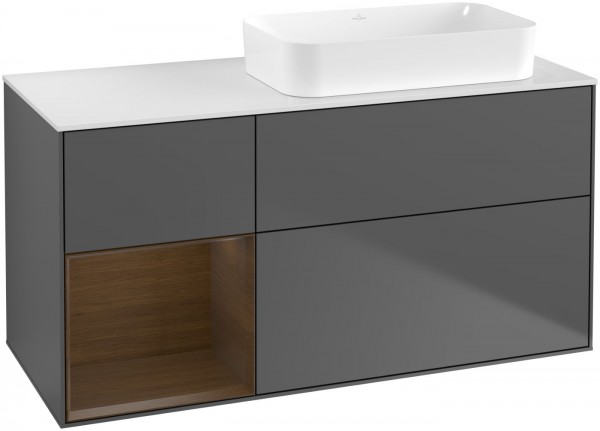 Villeroy & Boch Waschtischunterschrank Finion F68 1200x603x501mm WT rechts, F681GNGK
