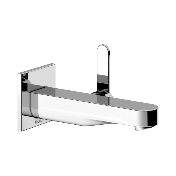 Keuco IXMO Flat Unterputz-Einhebel-Waschtischmischer, eckig, Ausladung: 165 mm, chrom