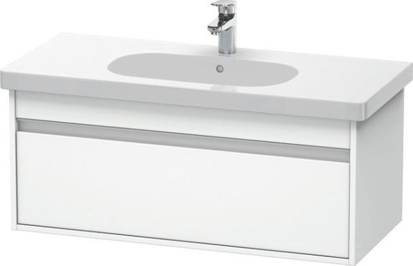 Duravit Ketho Waschtischunterbau wandhängend Weiß Matt 1000x455x410 mm - KT666801818