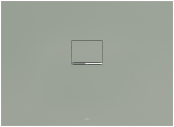 Villeroy & Boch DW Squaro Infinity 1100x800x40mm, flb Einbau AR Morning Green