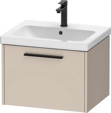 Duravit D-Code Waschtischunterschrank wandhängend Auszug 1,