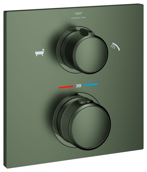 GROHE Thermostatbatterie Allure 19446_2 für Rapido SmartBox satin graphite, 19446MG2