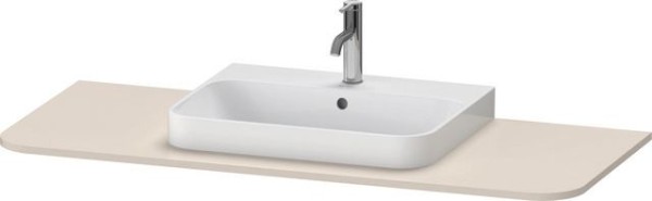 Duravit Happy D.2 Plus Konsole Taupe Supermatt 1300x550x16 mm - HP031KM8383