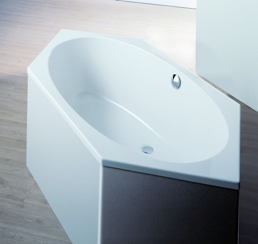 Hoesch Badewanne Armada 6-Eck 1900x900, weiß