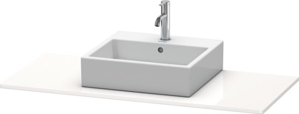 Duravit XSquare Konsole Weiß Hochglanz 1200x550x16 mm - XS060F08585