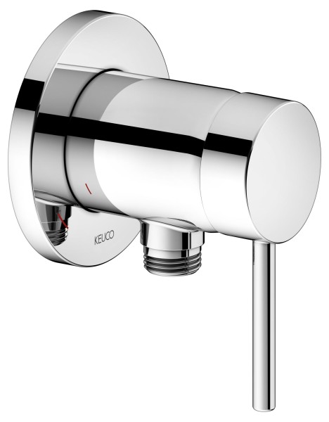Keuco IXMO Soft Unterputz-Einhebelmischer mit Schlauchanschluss, rund, chrom