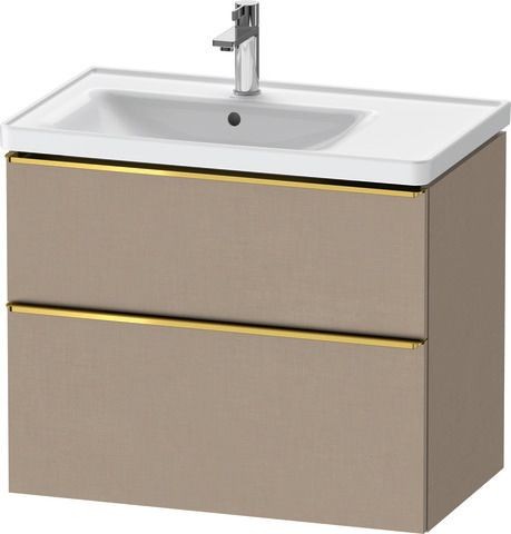 Duravit D-Neo Waschtischunterbau wandhängend Leinen Matt 784x452x625 mm - DE4357034750000