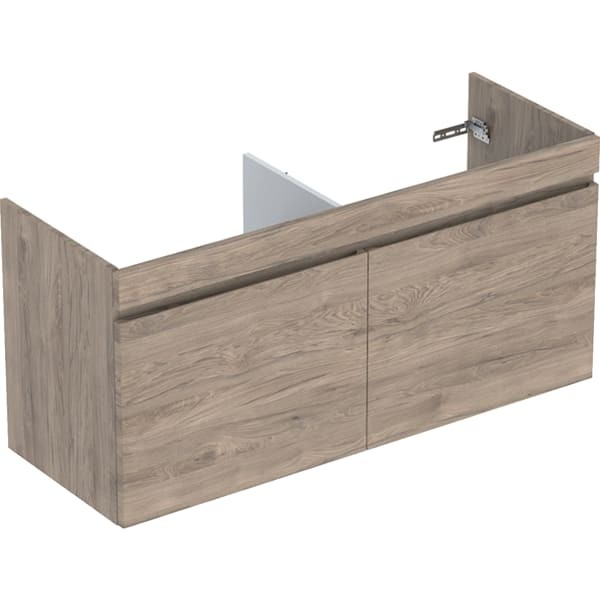 Geberit Renova Plan Unterschrank für DMöbel-Waschtisch, mit 2 Schbl.