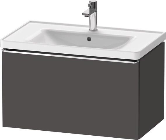 Duravit D-Neo Waschtischunterbau wandhängend Graphit Matt 784x452x440 mm - DE4255010490000