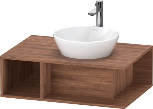Duravit D-Neo Konsolenwaschtischunterbau wandhängend Nussbaum Matt 800x550x260 mm - DE495807979