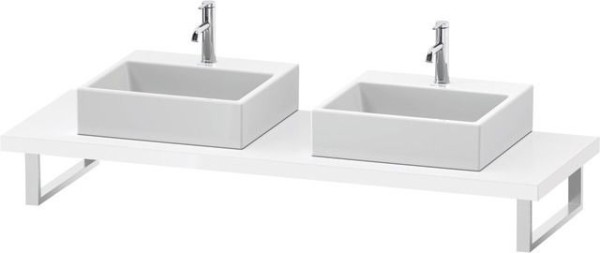Duravit L-Cube Konsole Weiß Hochglanz 800x550x45 mm - LC103C08585