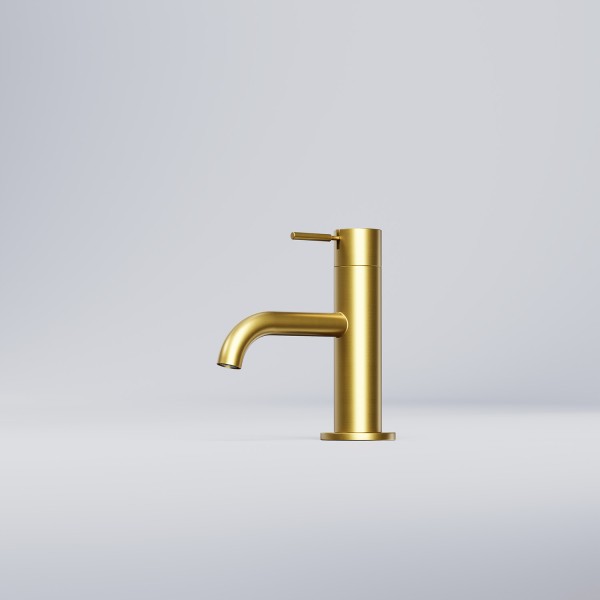 Steinberg Kaltwasser-Armatur, brushed gold, 100 2500 BG