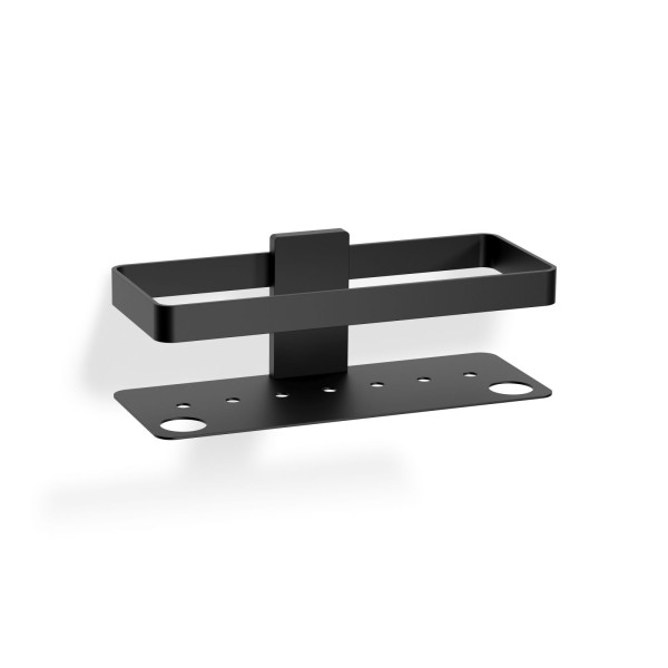 Giese Newport 2 mit Halter für Rasierer schwarz matt, 30817-14