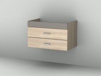 Sanipa Sanipa Waschtischunterschrank 2morrow MR66601, Weiss-Matt, H:430, B:700, T:430 mm