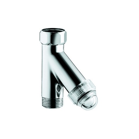 GROHE WAS-Schrägfilter 41275 DN20 bis 80 Gr. C mit Klarsicht-Kappe chrom