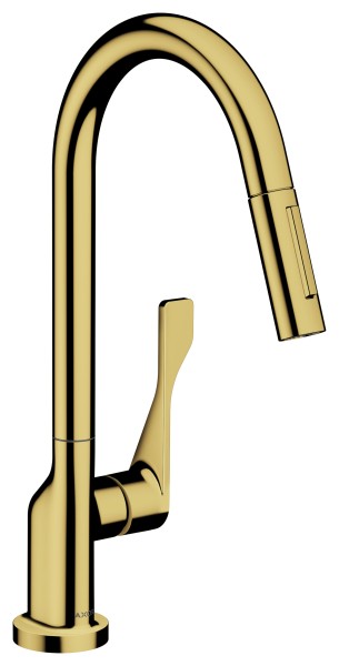 Hansgrohe Spültischmischer Axor Citterio Polished Gold Optic
