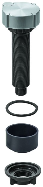 GROHE Drehgriff 42573 für Küchenspüle edelstahl, 42573SD0