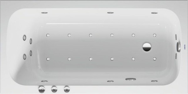 Duravit Qatego Whirlwanne Weiß 1500x750 mm - 760609000CP1000