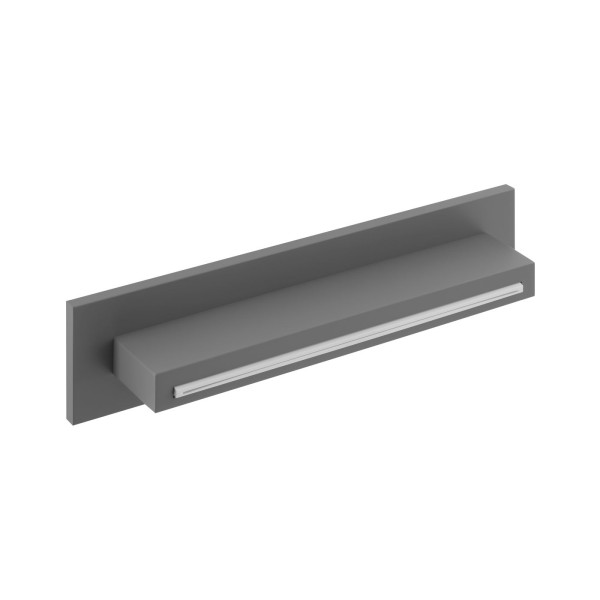 Herzbach DEEP GREY Schwall-Wandauslauf XL, 23.697000.1.06