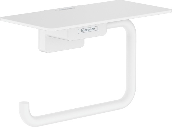 Hansgrohe Papierrollenhalter mit Ablage AddStoris mattweiss, 41772700