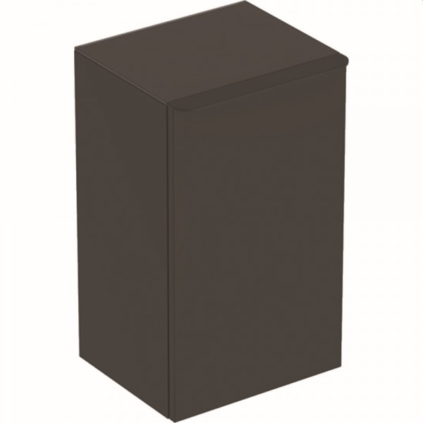 Geberit Smyle Square Seitenschrank mit einer Tür li, 36x60x32,6cm, lava, 500360JK1