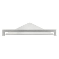 Herzbach design ix eckablage 21,6, Edelstahl matt gebürstet, 17.821000.1.09 Herzbach design ix eckablage 21,6, Edelstahl matt gebürstet, 17.821000.1.09